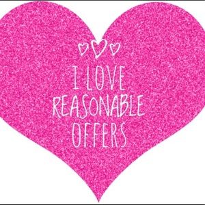 Reasonable offers considered! Ask me!